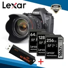 Оригинальная профессиональная фотовспышка Lexar, 1667x, 256 ГБ, 128 ГБ, SDXC, 64 ГБ, V60, 250