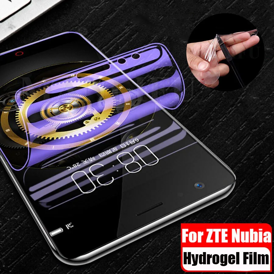 3D Передняя Прозрачная мягкая Гидрогелевая пленка из ТПУ для ZTE nubia Z17 M2 Lite полная