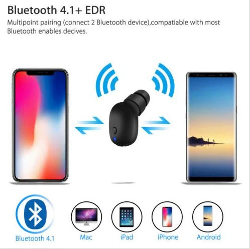 Bluetooth мини Беспроводные водонепроницаемые стерео наушники вкладыши Спортивная гарнитура наушники для бега плавания водонепроницаемый