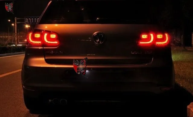 Пара автомобиля хвоста светильник в сборе для VOLKSWAGEN GOLF 6 2008-2013 тормозной светильник "бегущая вода" мерцания с сигнала поворота светильник