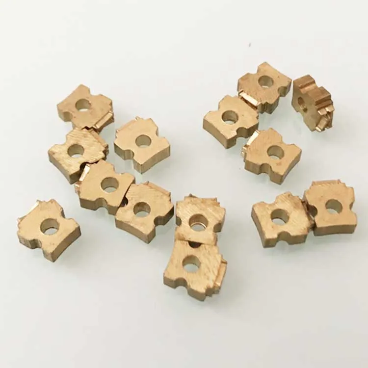 

brass hollow type 2.5*6.8*7mm hot letters for stamp coding machine