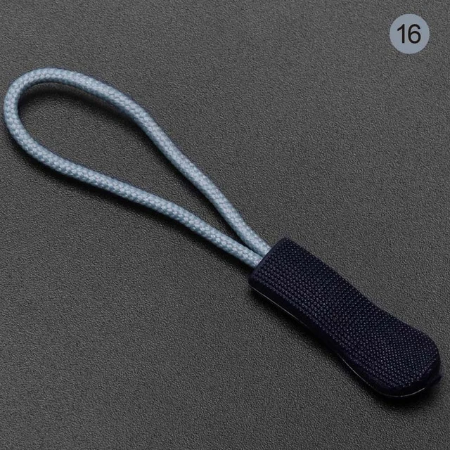 Gray 10 шт. сменный зажим на молнии, шнурок, бирка на молнии, подвеска на молнии, хвост для одежды, рюкзаки для путешествий Чехол, сумка, палатки - Цвет: Gray