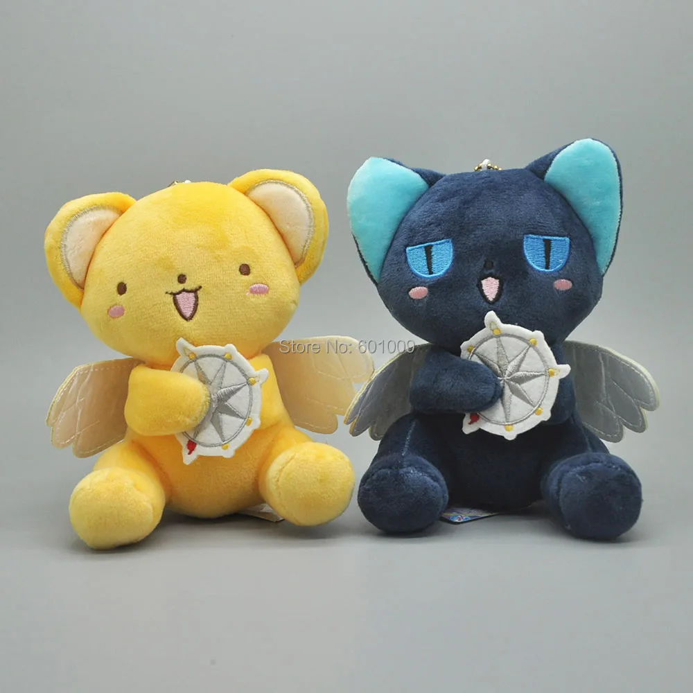 Симпатичные 5 &quot13 см в стиле Cardcaptor Sakura Снежинка Kero шпинель солнца плюшевая кукла
