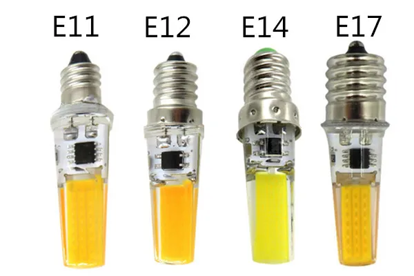 220V E11 110V E12 E14 E17 BA15D светодиодный COB2508 G4 затемнения силиконовая лампа хрустальная люстра светильник источник e17 110v e12 b15 220v G9