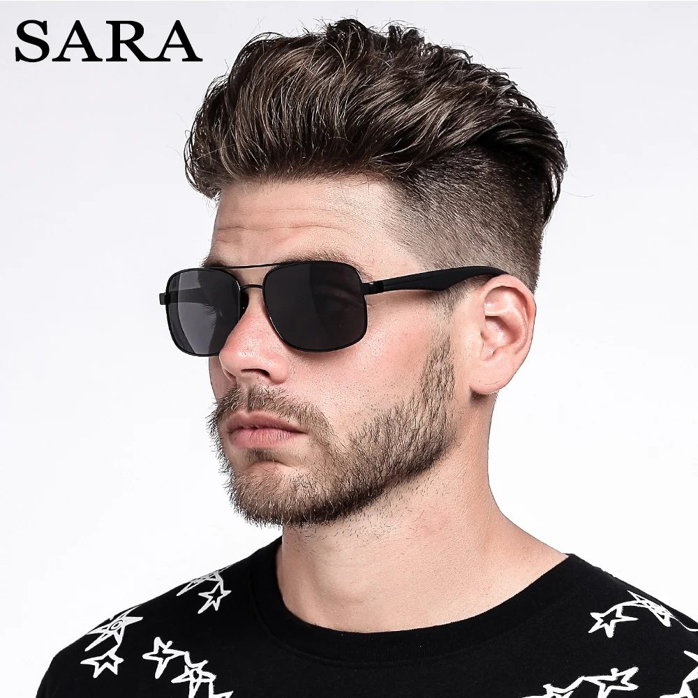 Сара Высокое качество солнцезащитные очки авиаторы Брендовая Дизайнерская