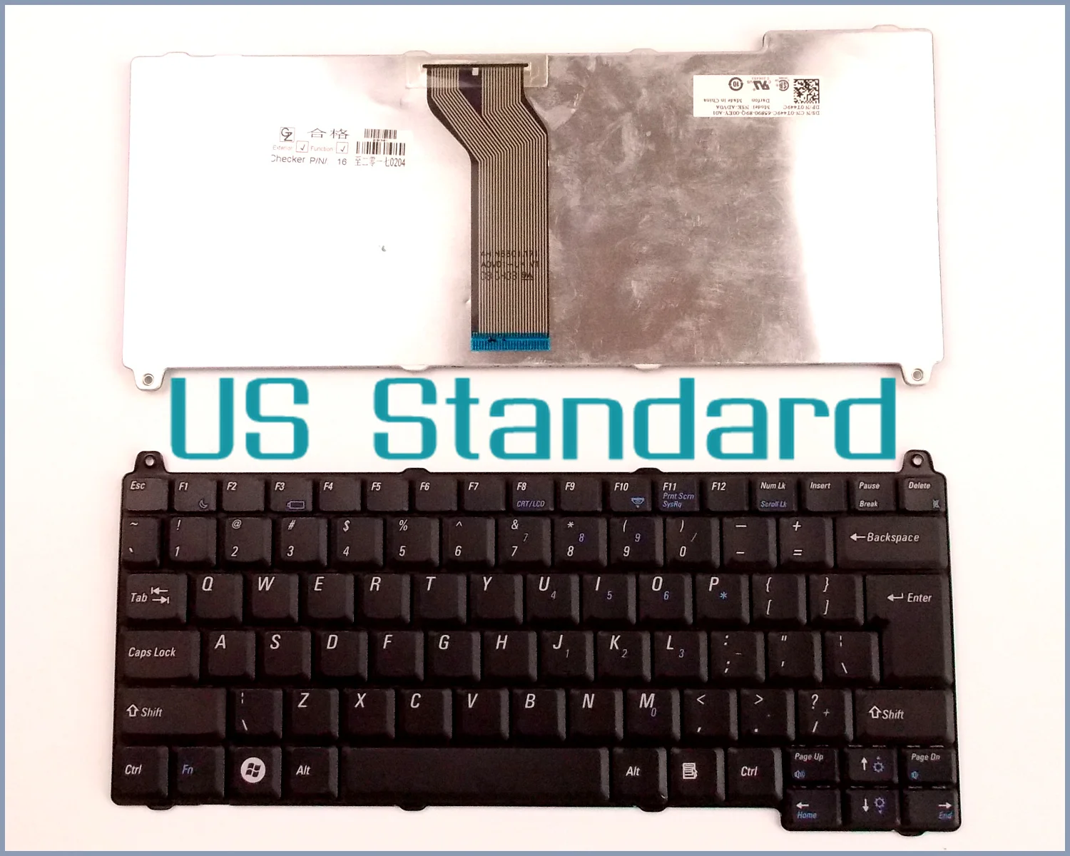 

US English Version Keyboard for Dell Vostro 1310 2510 1510 1320 1520 PK1303Q0100PP36L 0J483C Laptop