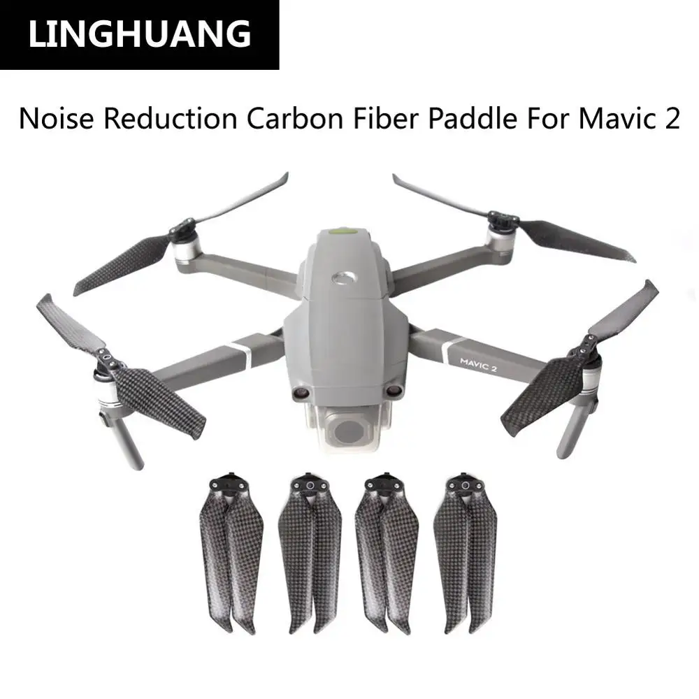 DJI Mavic 2 быстрая разборка пропеллер 8743F бесшумное снижение углеродного волокна
