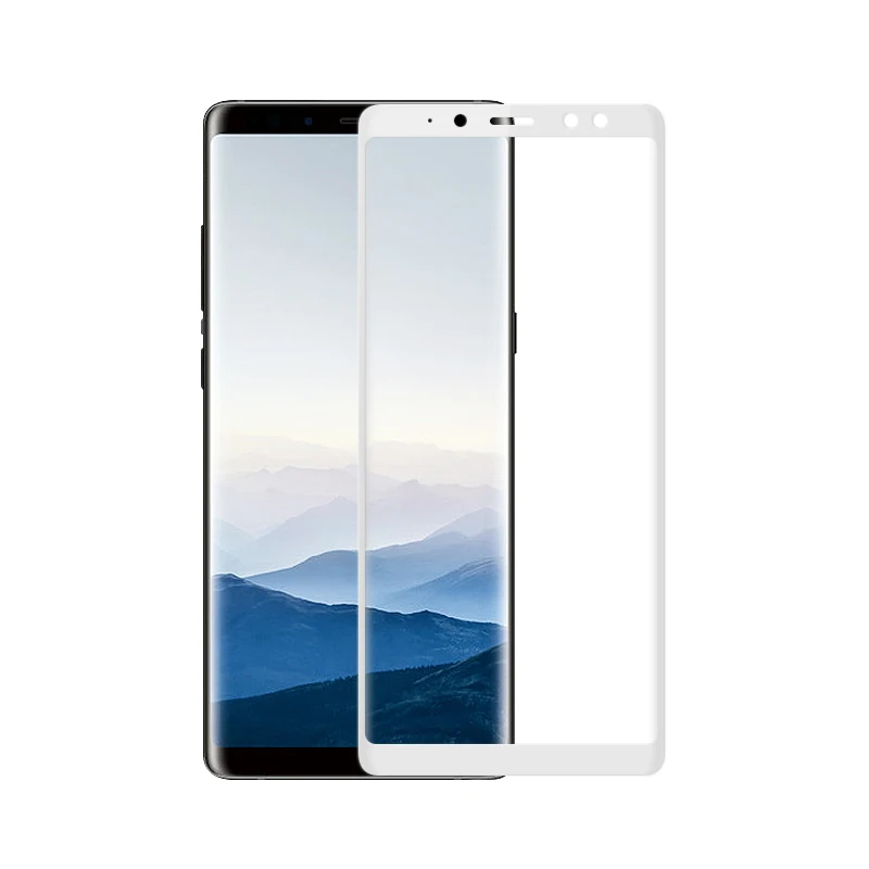 Закаленное стекло с полным покрытием для Samsung Galaxy A8 Plus 2018 защита экрана защитная