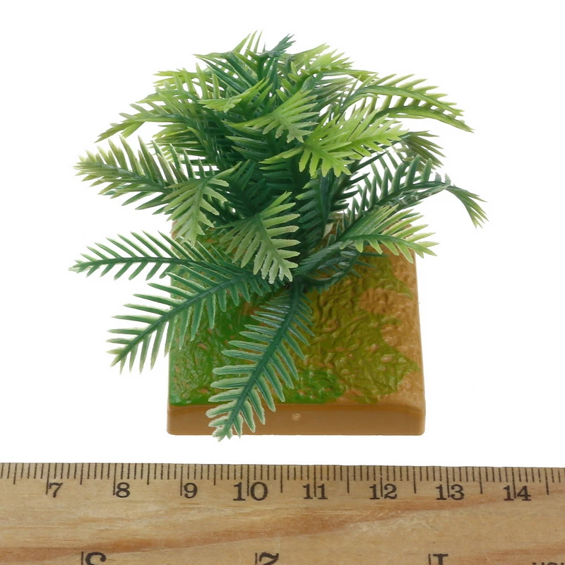 Миниатюрный завод модель 6 см Моделирование подражательной дерева кустарник +