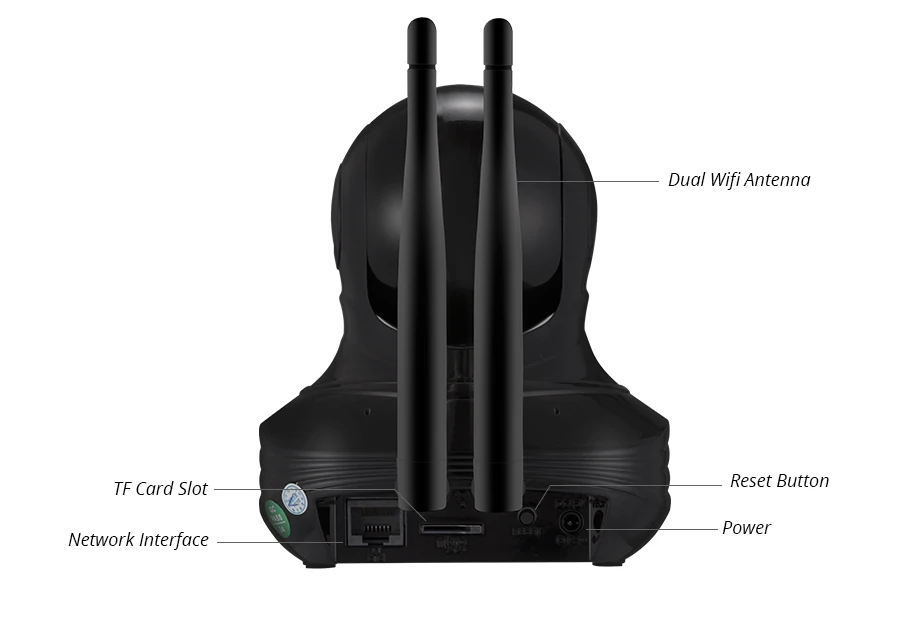 Fuers P2P 1080P IP камера беспроводная HD CCTV WiFi домашняя камера наблюдения с ПИР ночного видения облачная камера для хранения внутри помещения