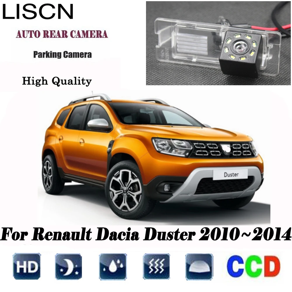 Камера заднего вида для Renault Dacia Duster 2010 2011 2012 2013 обратный Камера/CCD/Ночное видение/номерной знак Камера