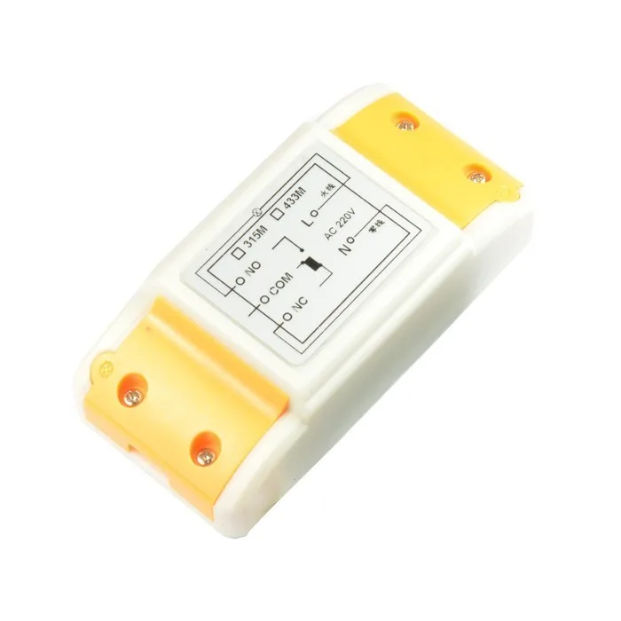 Новинка 220 В 1 канал переключатель дистанционного управления приемник + 3 шт. схема