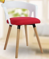 leisure chair eat chair contracted solid wood plastic chairs