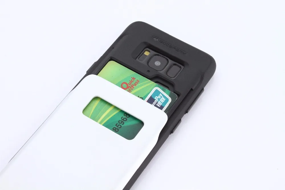 Чехол-бампер Mercury GOOSPERY Sky со слотом для карты памяти Samsung Galaxy Note 8 9 10 plus S8 S9 S10 PLUS |