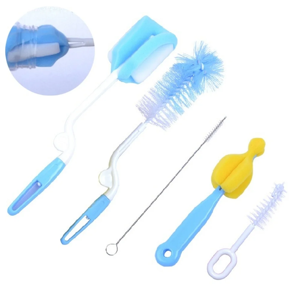 5 шт./компл. многофункциональная губка щетка для бутылки мытья домашний