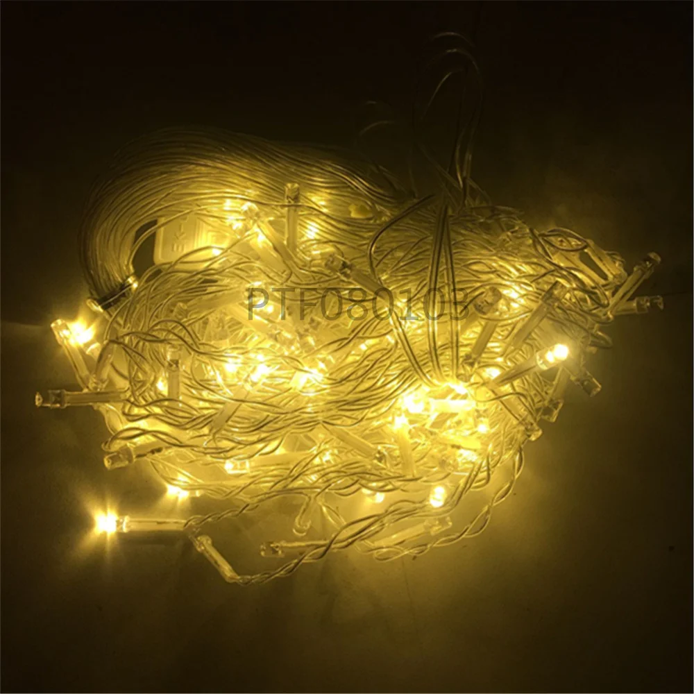 Самая низкая цена 10 м 100led гирлянда занавес сосулька светодиодные сказочные огни