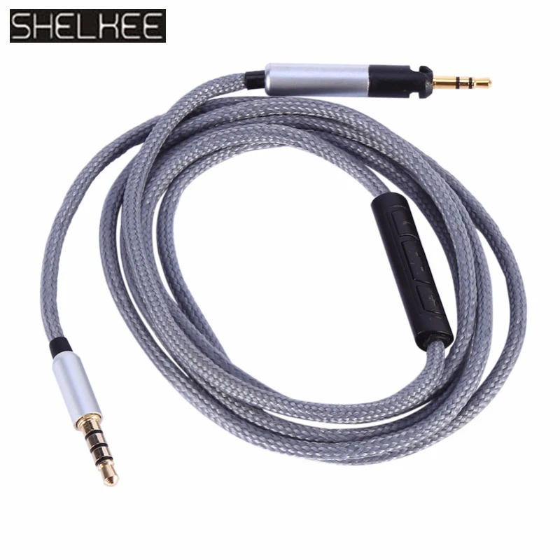 Высококачественный обновленный аудиокабель SHELKEE шнур для наушников Sennheiser HD598 HD558