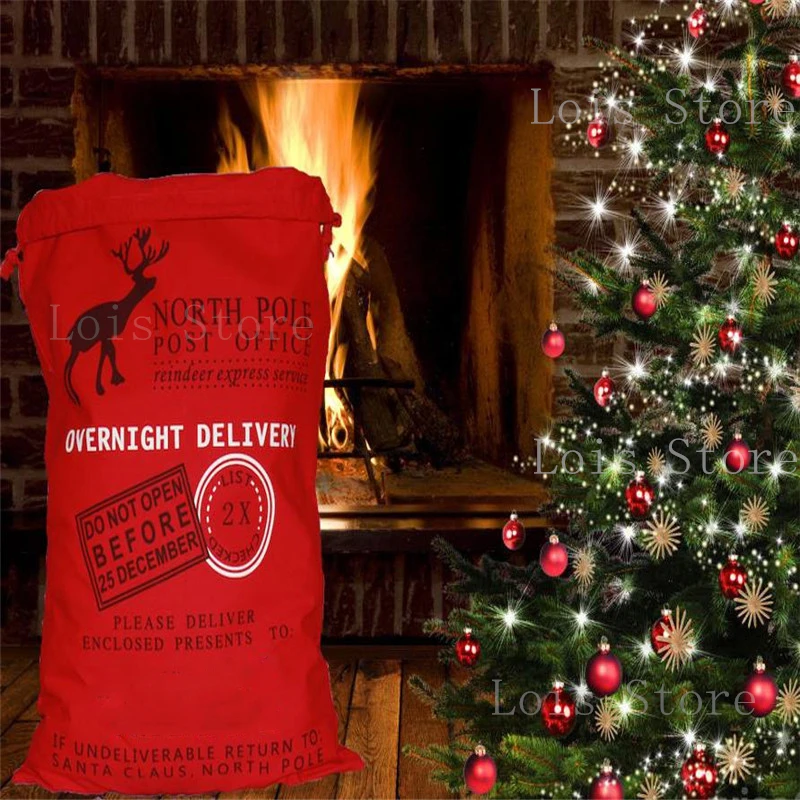 Быстрая доставка мешки Санта Клауса 100 шт./лот 38 стилей большой Рождественский