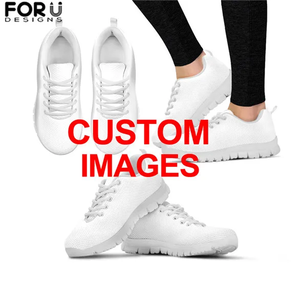 custom AQ FORUDESIGNS/с рисунком стоматолог Цветочный принт Повседневное Для женщин на плоской подошве, для медсестры; обувь из сетчатого материала со шнуровкой; летние мягкие кроссовки обувь zapatillas mujer - Цвет: custom AQ