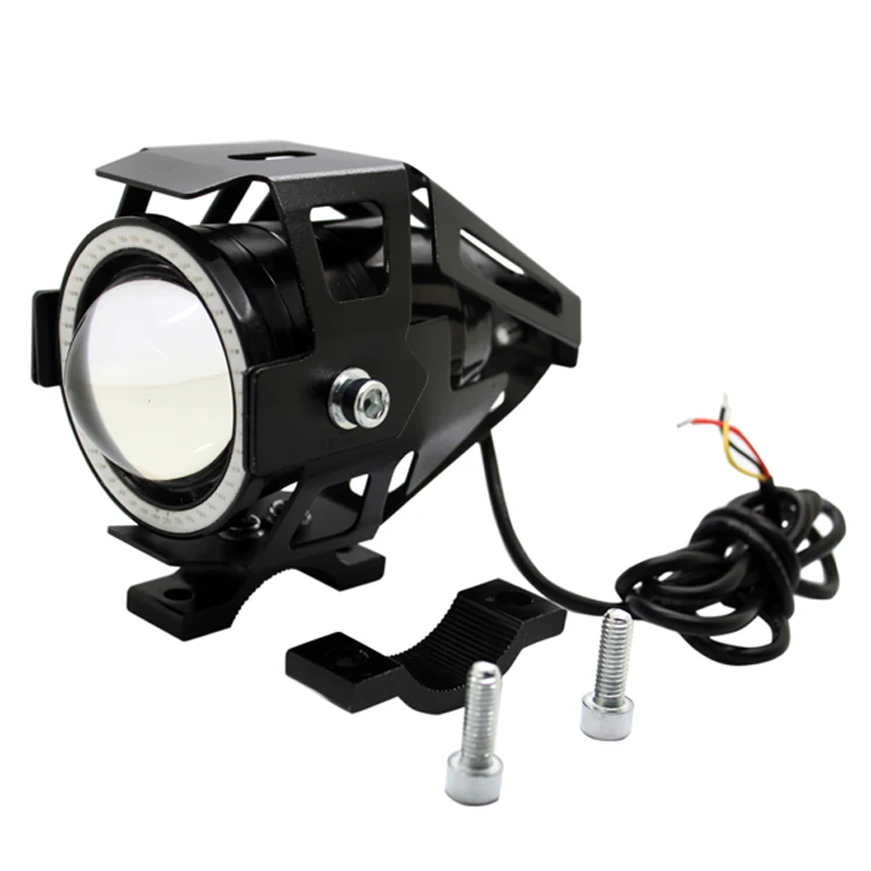 2 шт./лот фары для мотоцикла SUNKIA U7 CREE Chip 125 Вт фара 3000LM угол обзора глаз + глаза