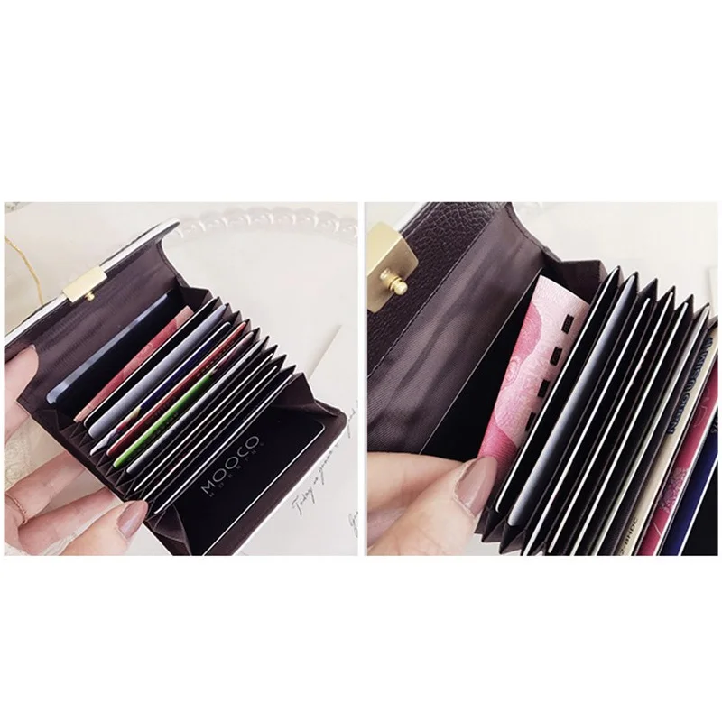 Женский кошелек для карт из спилка мягкие короткие кошельки высокое качество