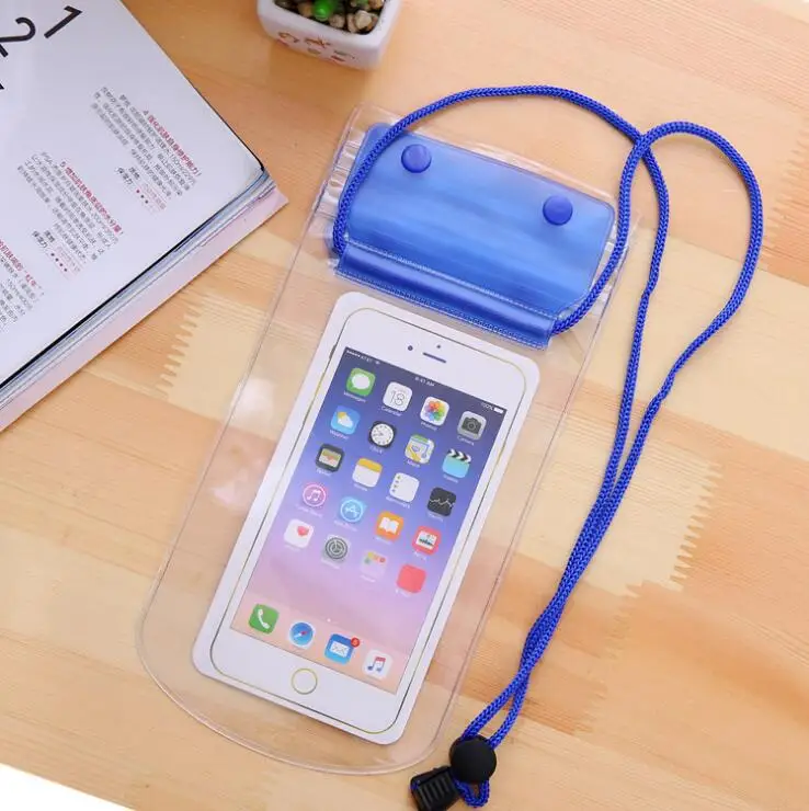Универсальные водонепроницаемые сумки для подводного телефона iPhone 8X6 s Plus 5S SE 7 7Plus