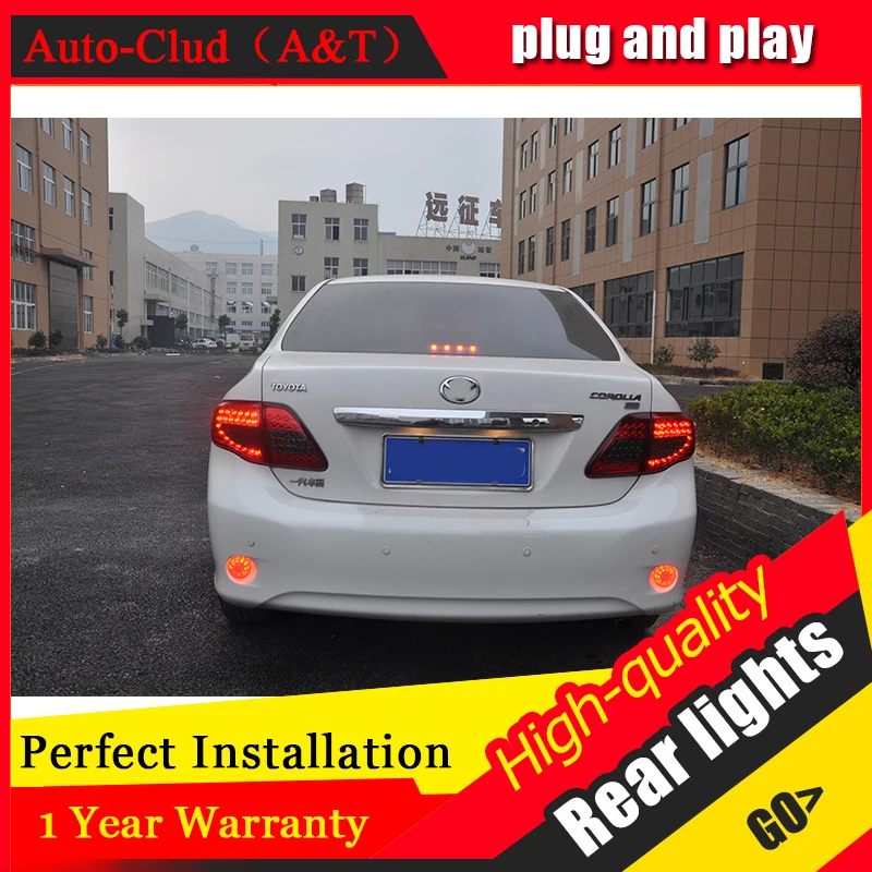 Авто Clud автомобиль светодиодный задний фонарь для Защитные чехлы сидений сшитые