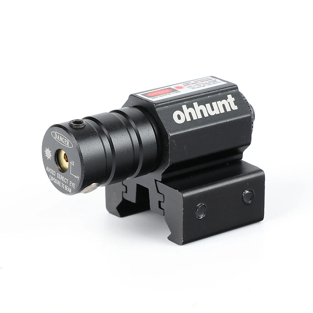 Тактический лазерный прицел Ohhunt Red Dot мини-прицел с красной точкой 11 мм/20 мм