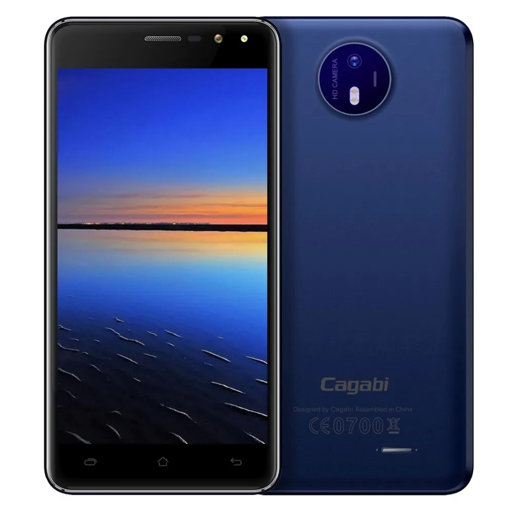 VKworld cagabi One мобильного телефона 5," ips MTK6580A 4 ядра Android 6,0 1 ГБ Оперативная память 8 ГБ Встроенная память двойной вспышкой gps FM фонарик сотовые телефоны - Цвет: Blue