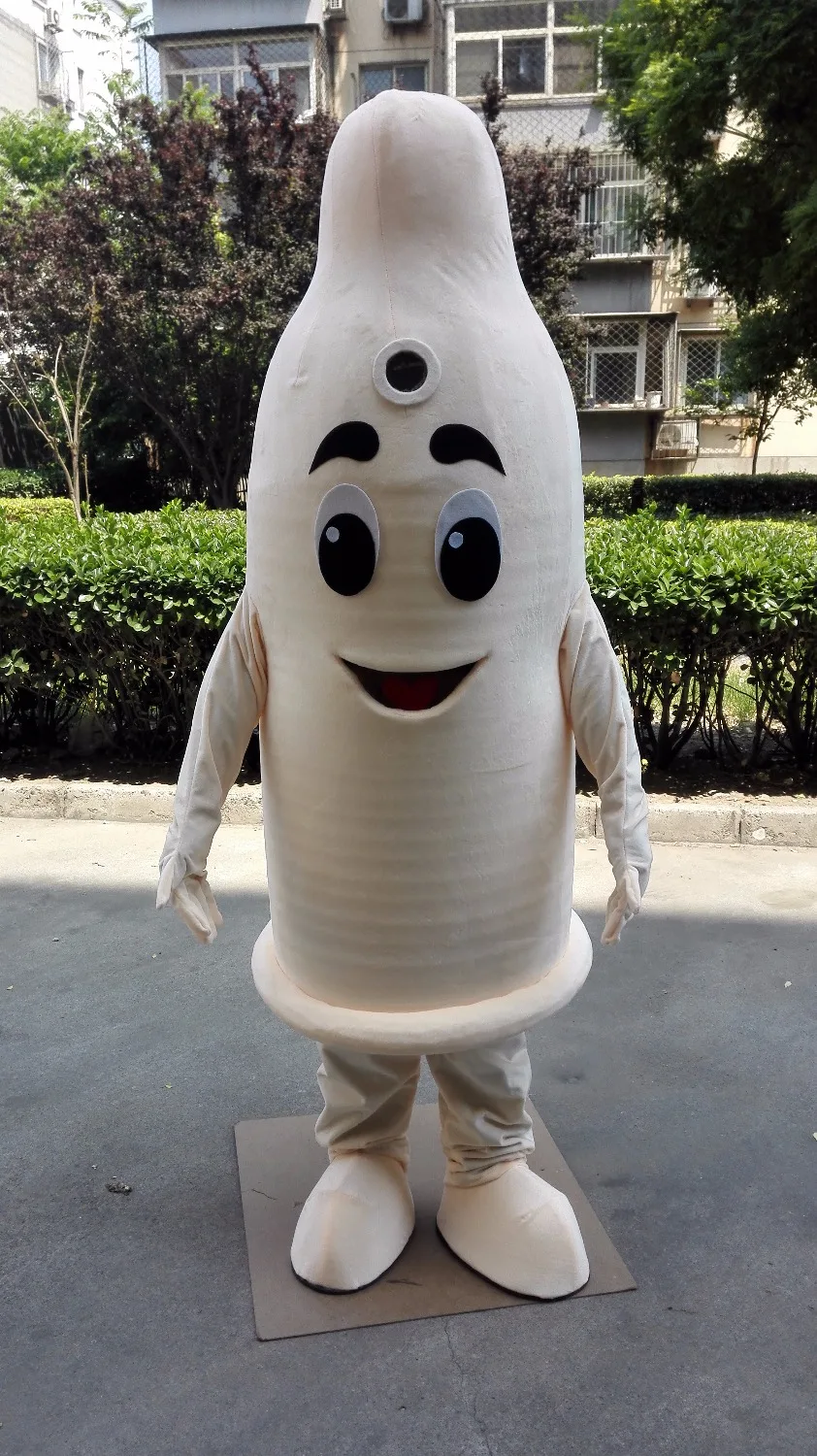 Костюм талисмана презерватива на заказ карнавальный костюм аниме косплей