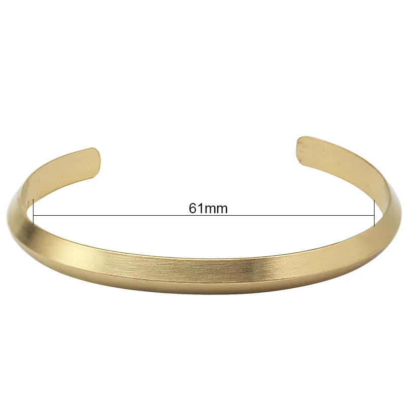 Casual Edges Raised Gold-Color Bangle Stainless Steel Cuff Bracelet Women Fashion Jewelry 1 Piece Free Shipping | Украшения и