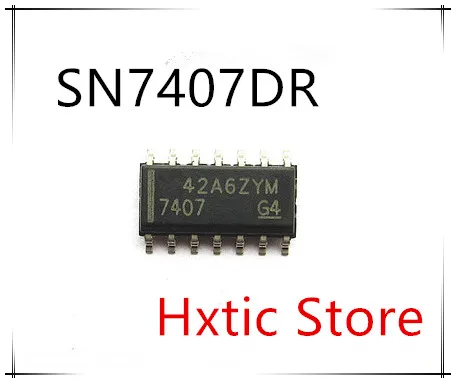 Новые оригинальные 10 шт./лот SN7407DR SN7407 7407 SOP 14|Аксессуары для батарей и ЗУ| |