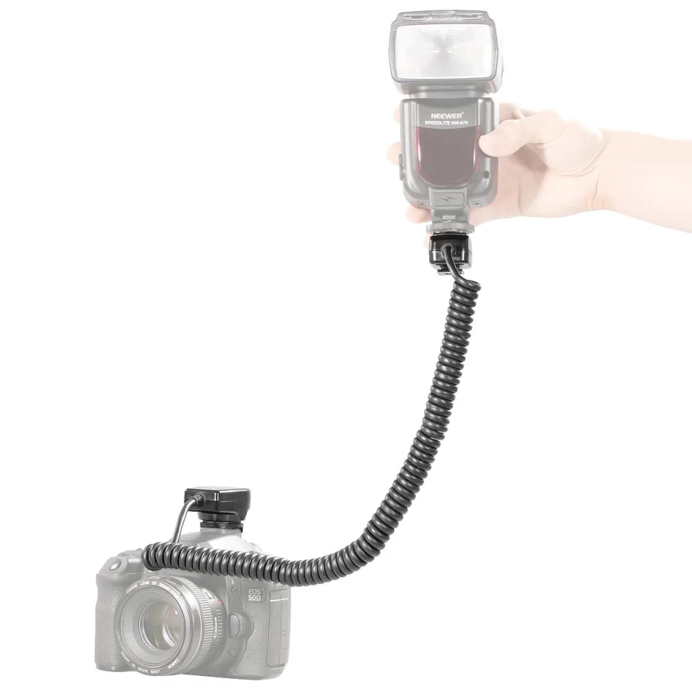 Neewer TTL вспышка Speedlite шнур для Canon DSLR 800D/750D/700D/650D/600D/7D2/6D2/6D/5D4/5D3/5D2/5DS/1D4/1D3/100D/80D|for canon|camera