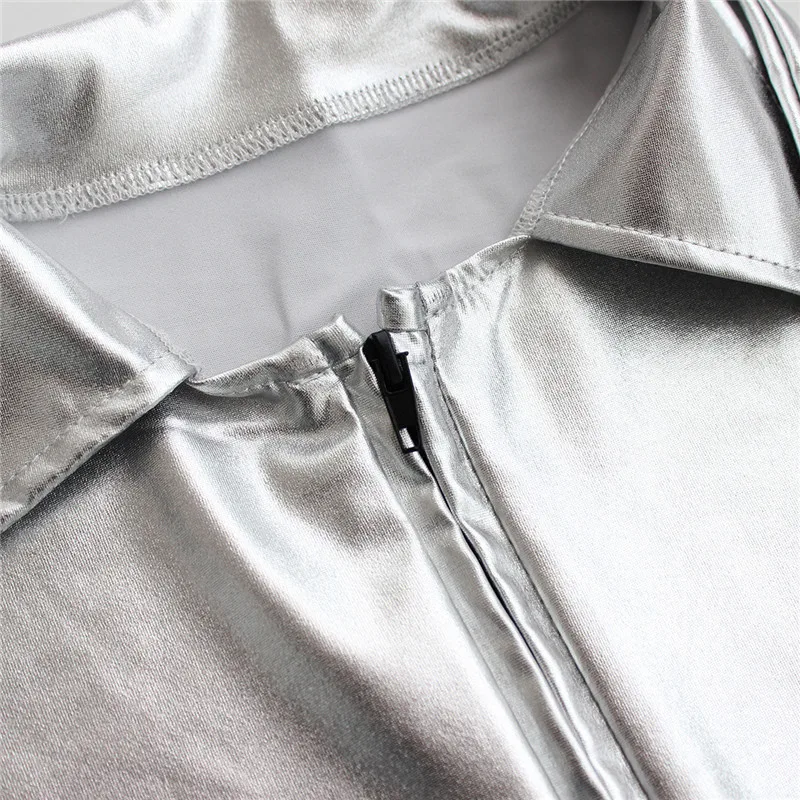 Эротическое боди из искусственной кожи для взрослых | Тематическая одежда и