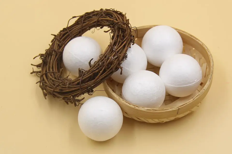 20PCS 38MM Modelling Polystyrene Styrofoam Foam Ball White Spheres DIY Craft Supplies For Christmas Party Decorations Kids Gifts