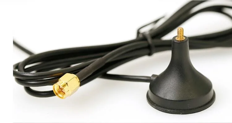 10 шт./лот 5dbi 433 МГц Антенна GSM SMA разъем с магнитной базой для радиосигнала Ham бустер