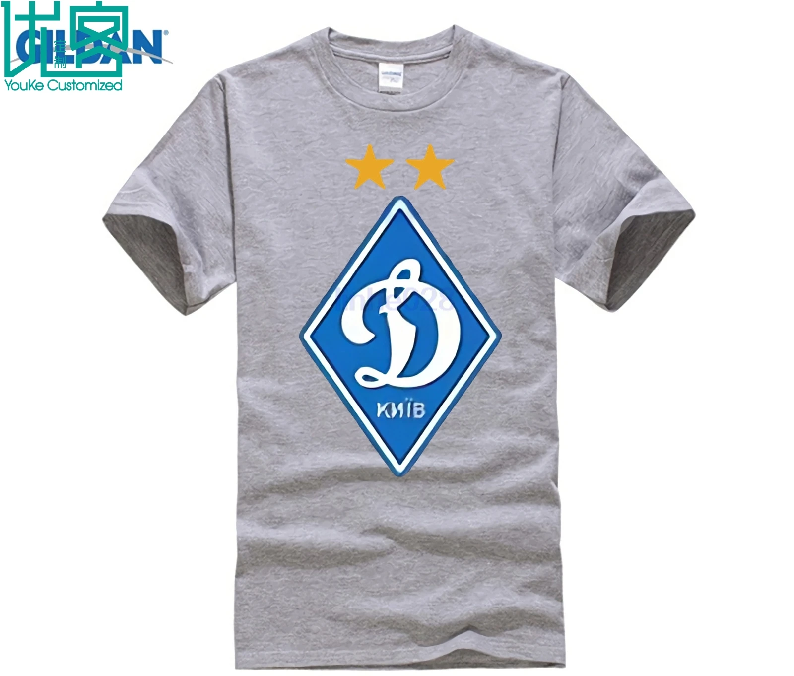 Футболка Динамо Киева S-XXL футболиста CAMISETA FUTBOL SOCCERER Украина новый мужской дизайн