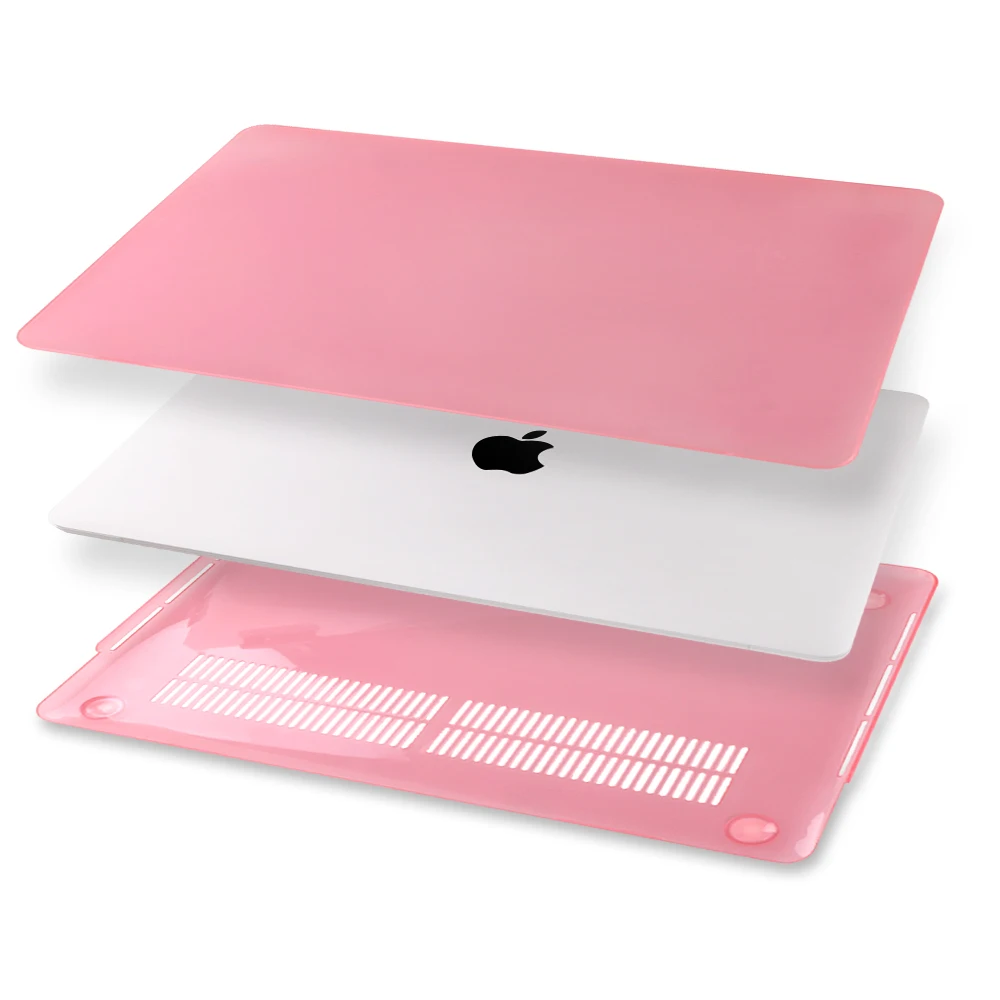 4 в 1 матовый/Кристальный чехол для ноутбука MacBook Pro Retina Air 11 12 13 15 Mac New A1932 с Touch ID 2018