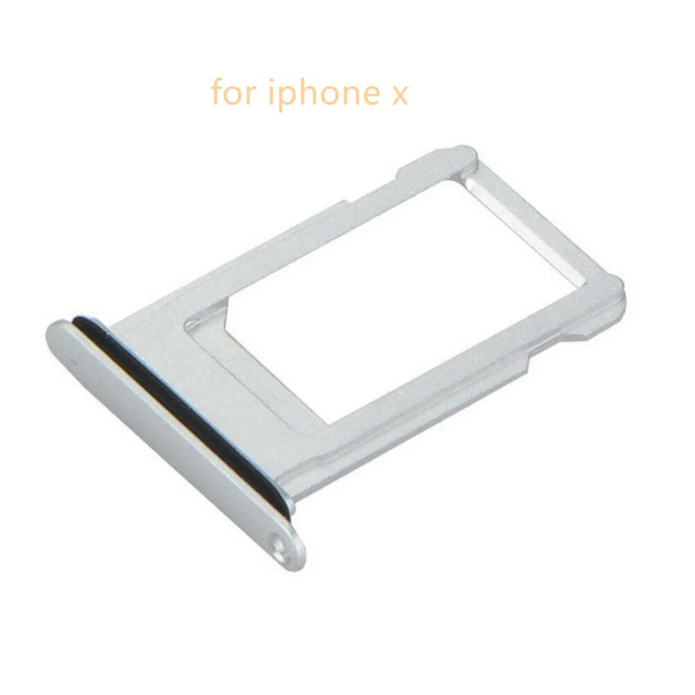 Цвет sim карты лоток держатель Слот для iphone 8 Plus X слот контейнер адаптер