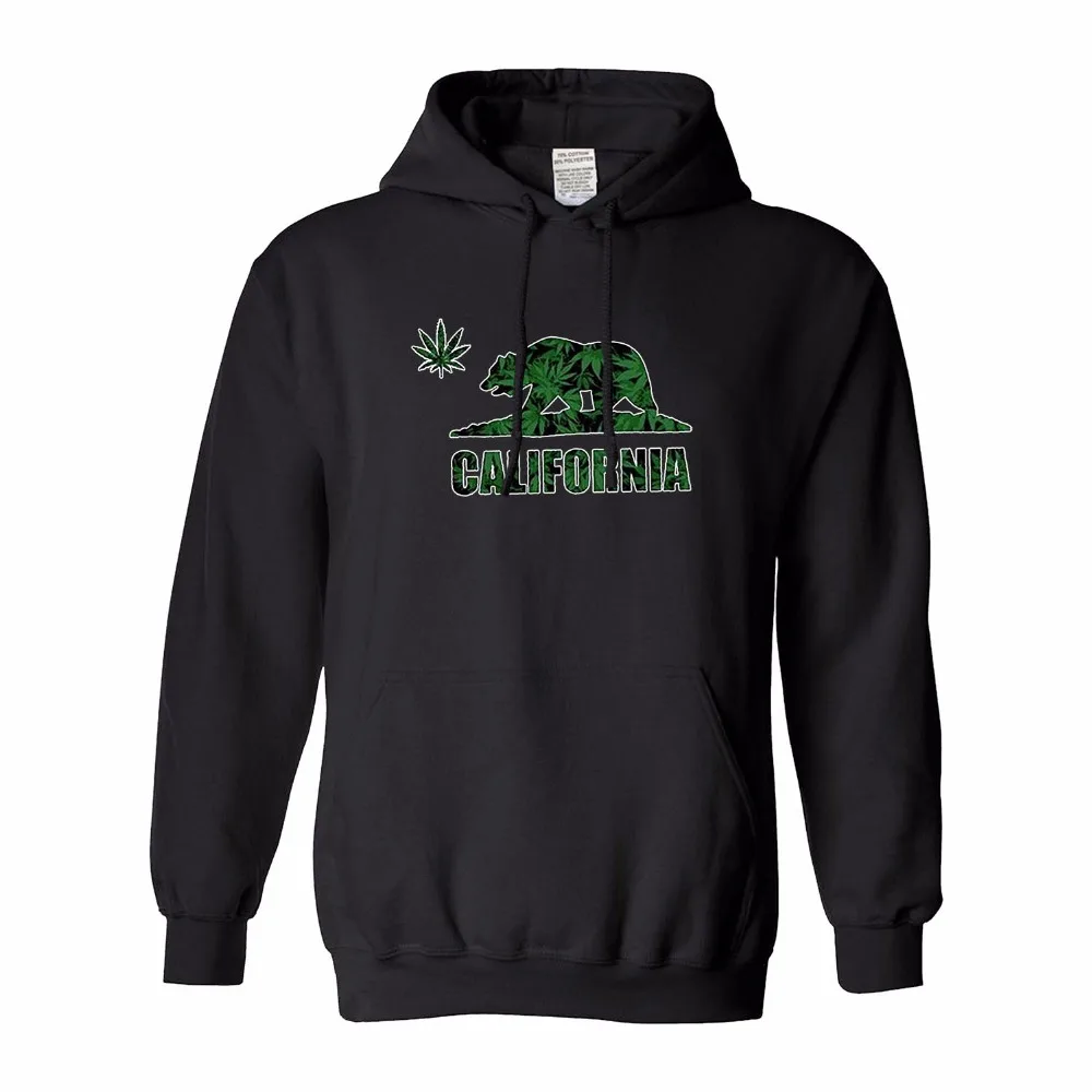 Калифорния травы Медведь свитер с капюшоном мужская Толстовка|men hoodie|hoodie sweatshirt
