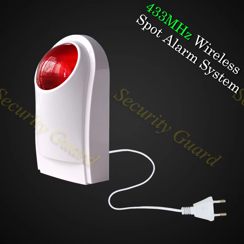 Wireless Siren Alarm For Home Burglar alarm system 433MHz door open detector motion sensor alram | Безопасность и защита