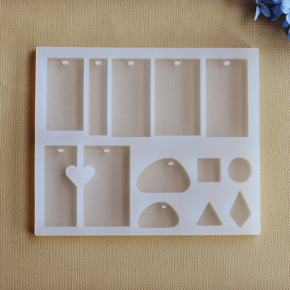 Силиконовая форма для изготовления подвески из смолы Силиконовые формы ручной