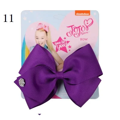 picture color " фирма JOJO Bow зажим для волос для девочек Дети ручной Сива девичий аксессуар для волос 35 цветов заколки-бантики аксессуары для волос - Цвет: picture color