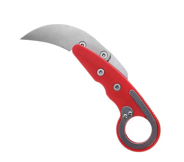 Karambit нож с красочной ручкой складной тактический EDC инструмент для кемпинга