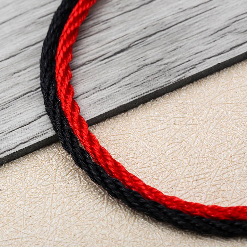 Ожерелье на шнурке для мужчин и женщин простой модный Удобный плетеный шнур