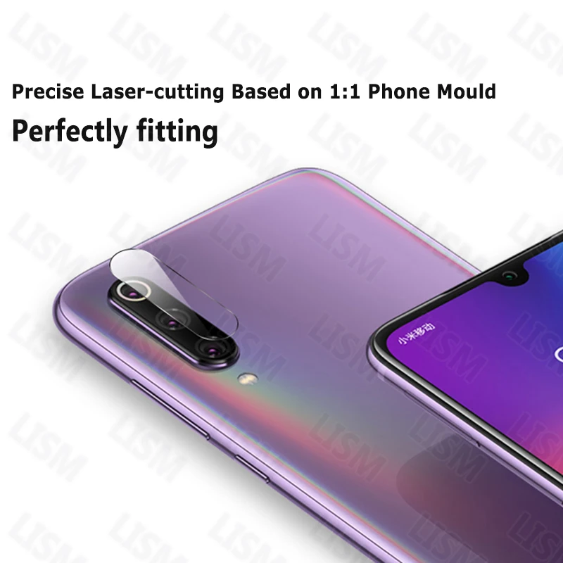 Для задней камеры Xiao mi 9 mi 9 SE Red mi Note 8/7/Pro Алюминиевый чехол с металлическим кольцом для защиты экрана или с задней стеклянной пленкой для объектива
