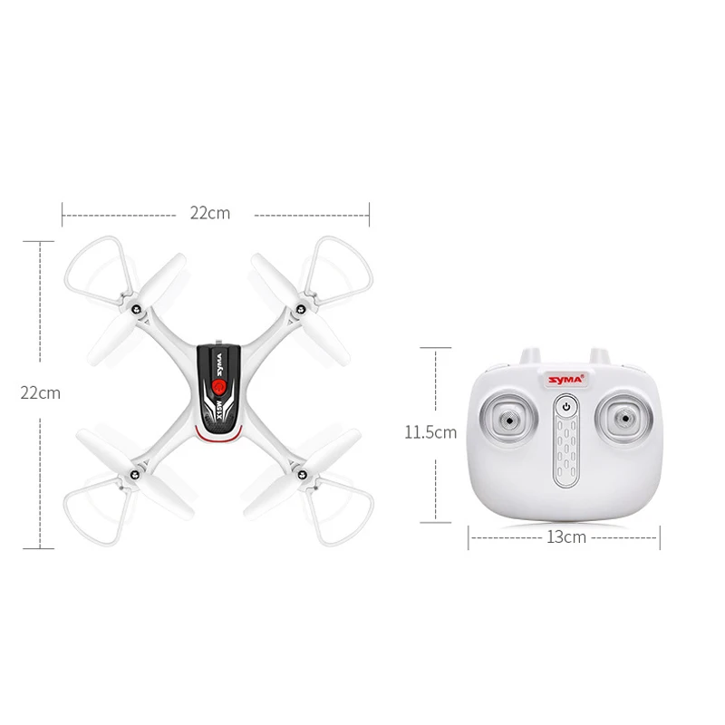SYMA X15 RC беспилотный вертолет Rc мини-Дрон RTF 2 4 ГГц 4CH 6-осевой гироскоп/удержание
