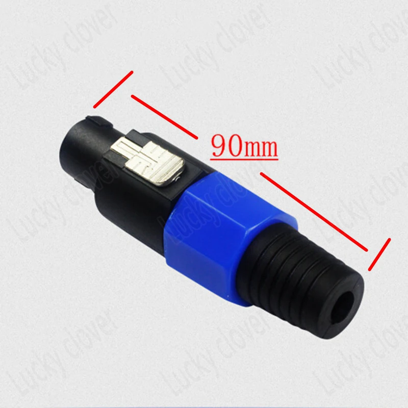 

20PCS 4 Pin Speakon Speaker Connector Male Audio Plug BLUE