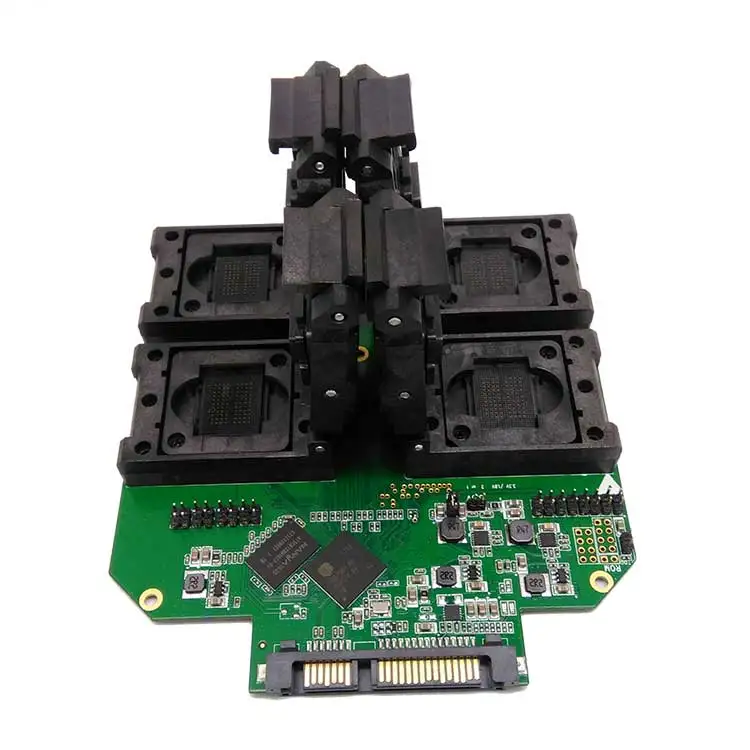 Новый BGA152 одно сопротивление четыре флип тест приспособление SM2258H мастер SSD флэш