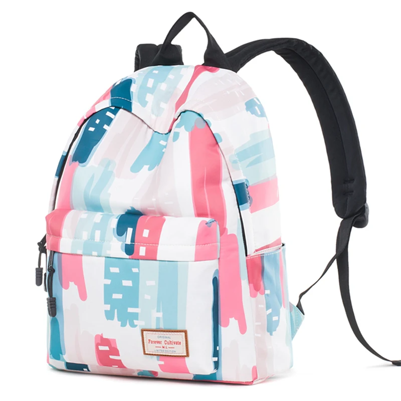 Холщовые дорожные рюкзаки для ноутбука новинка 2019 прочная Женская Студенческая